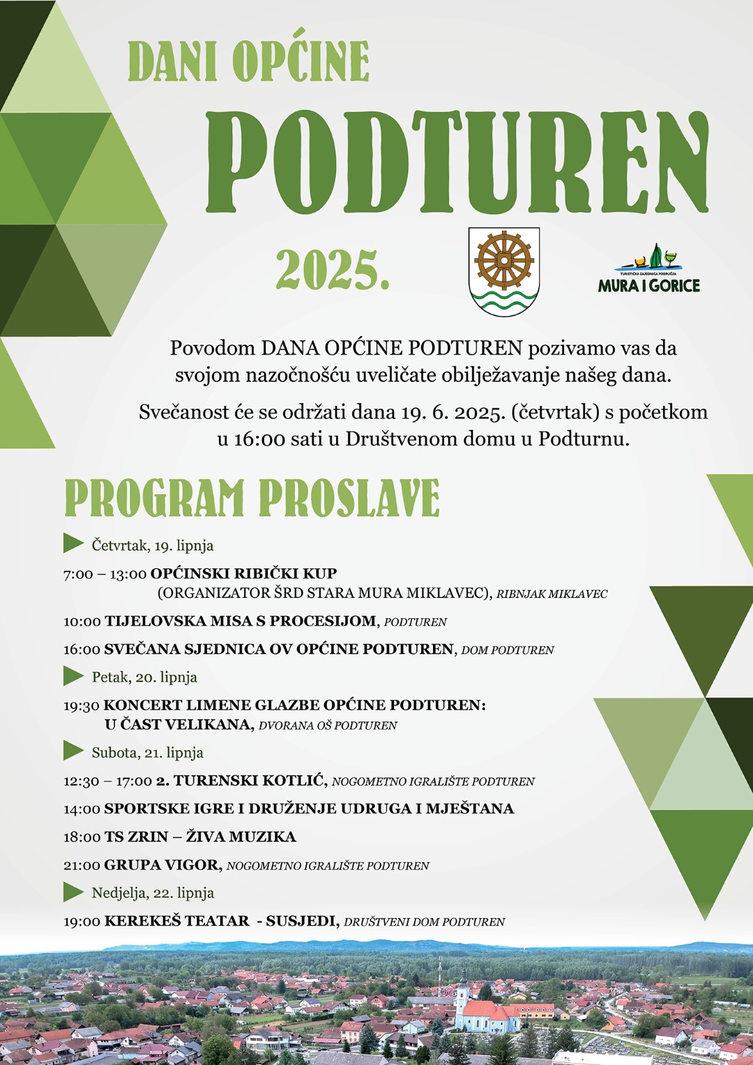 Dani općine Podturen 2025. – Četiri dana slavlja i dobre zabave
