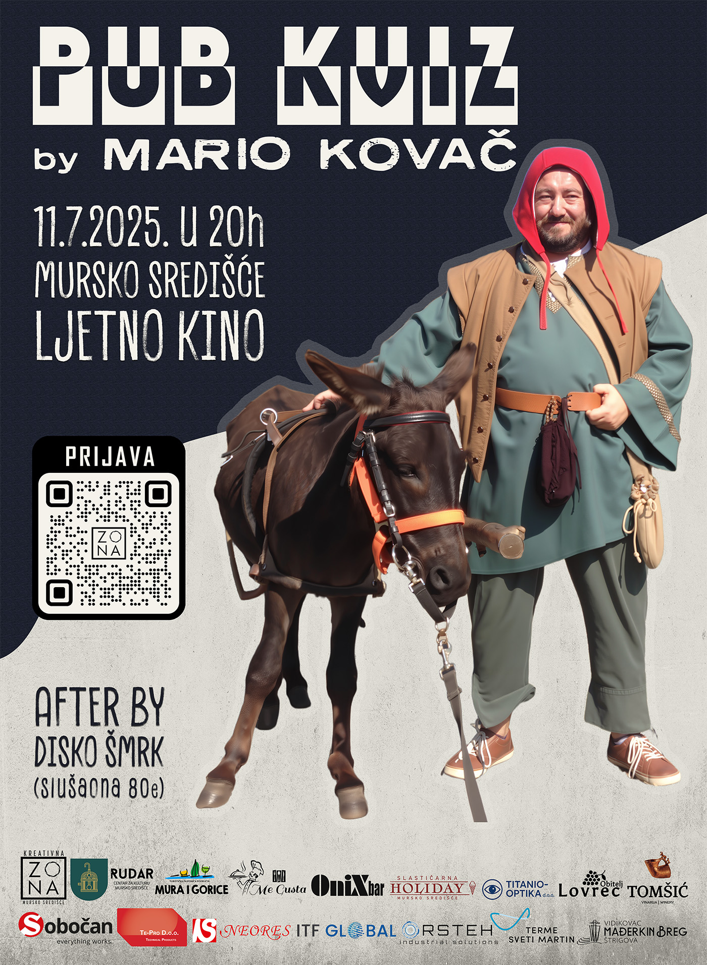 Kreativna zona je opet kreativna – ne propustite pub kviz s Mariom Kovačom