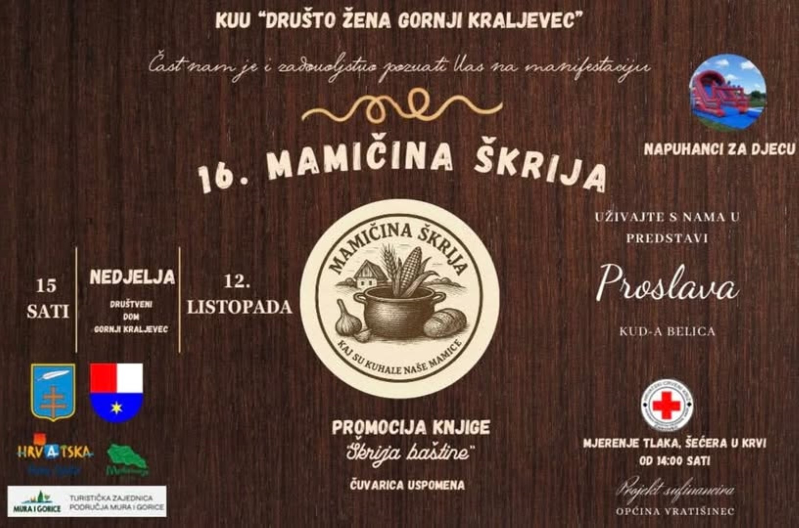 Šesnaesto izdanje “Mamičine škrije” – čuvarice tradicije  u Gornjem Kraljevcu