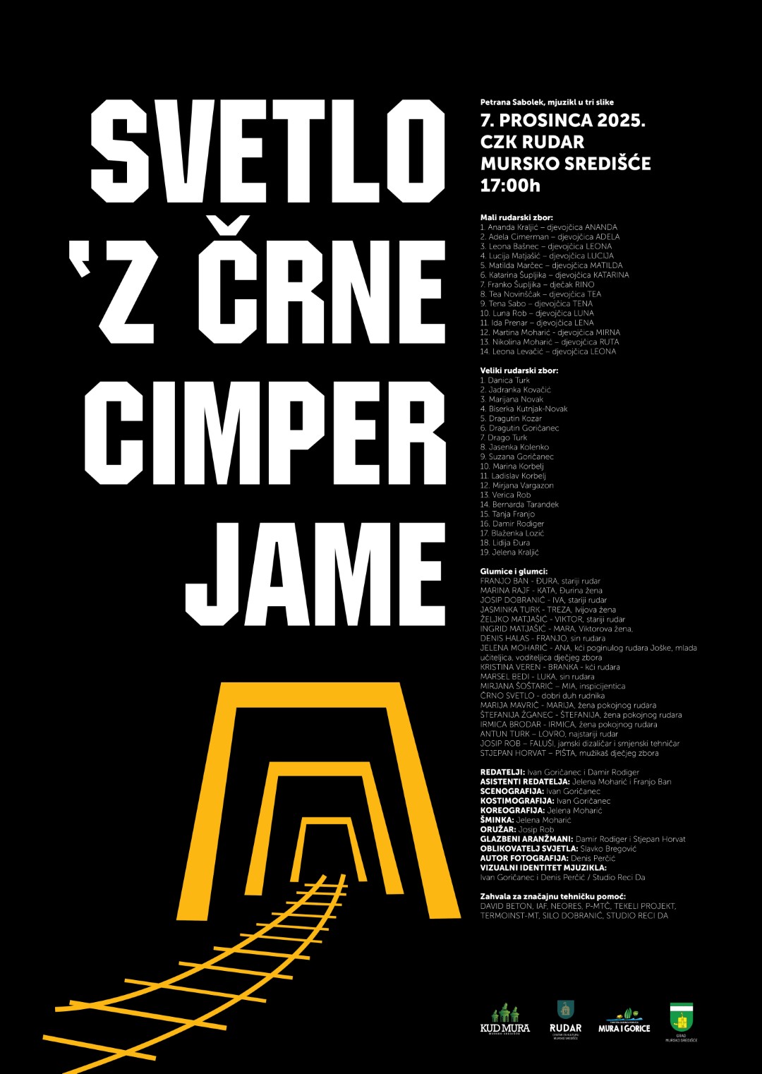 Večeras će nas obasjati Svetlo ‘z črne cimper jame našeg KUD-a Mura