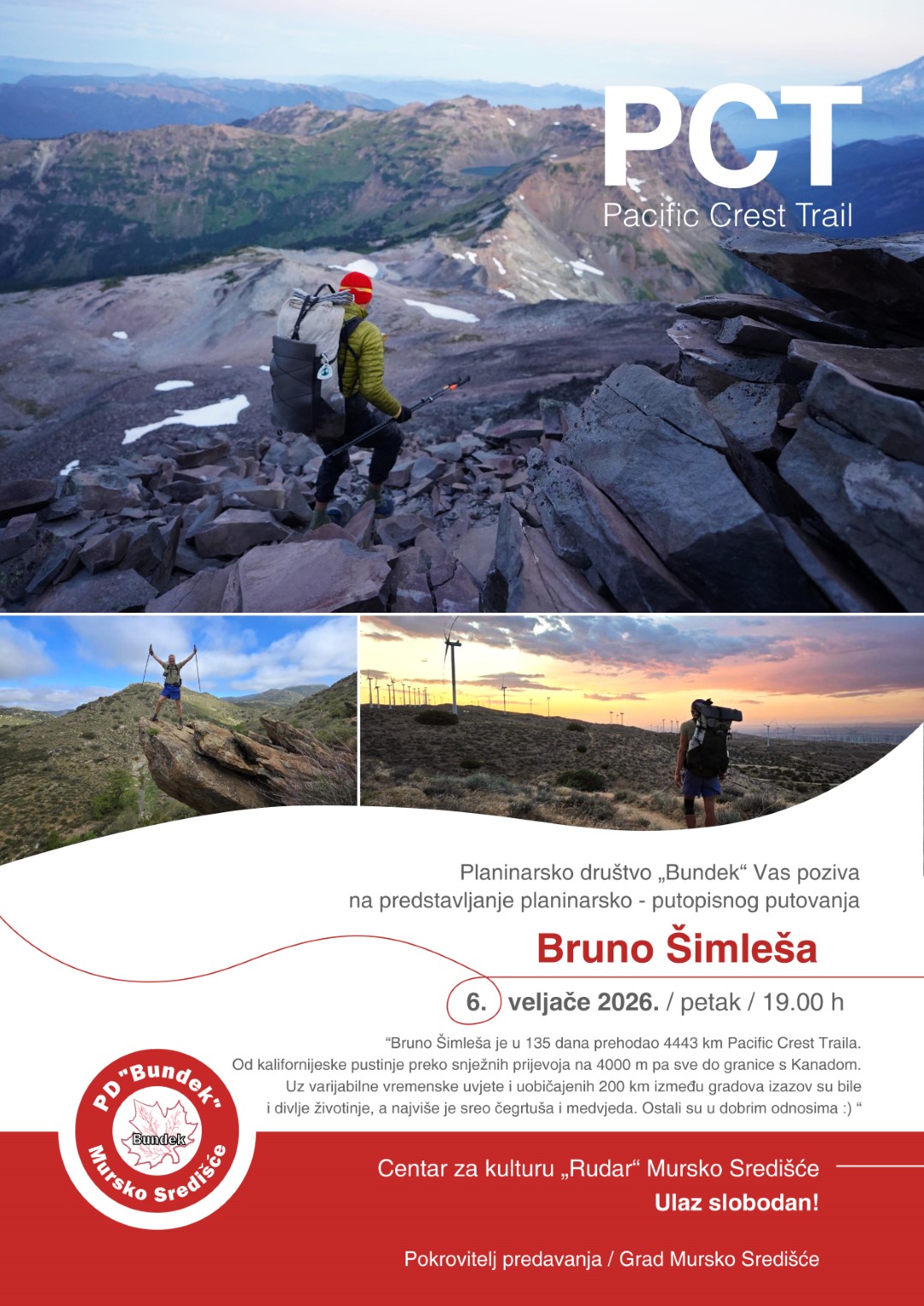 Putopisno predavanje u organizaciji Bundeka – Bruno Šimleša