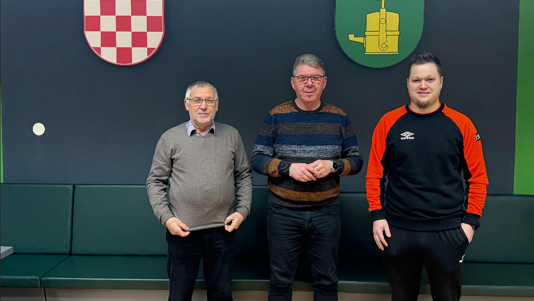 Sastanak gradonačelnika Dražena Srpaka i članova Gradskog puhačkog orkestra