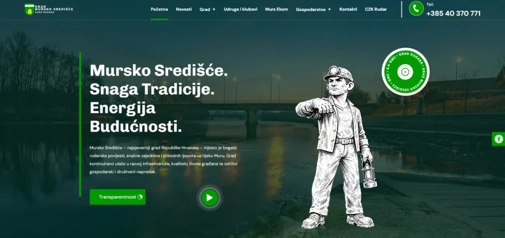 Nove web stranice Grada