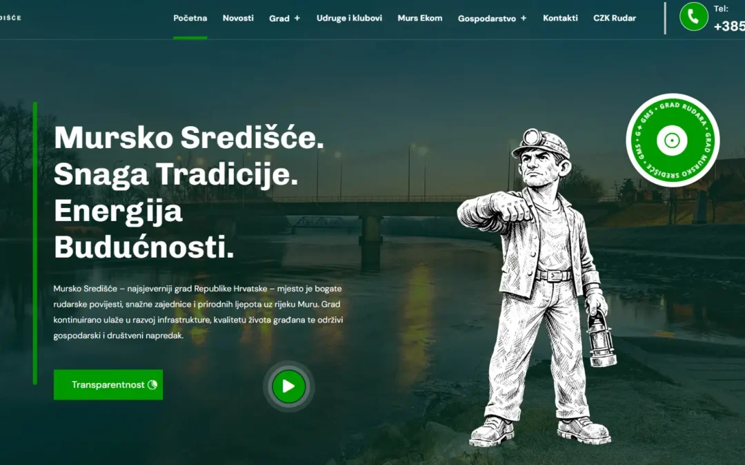 Nove web stranice Grada