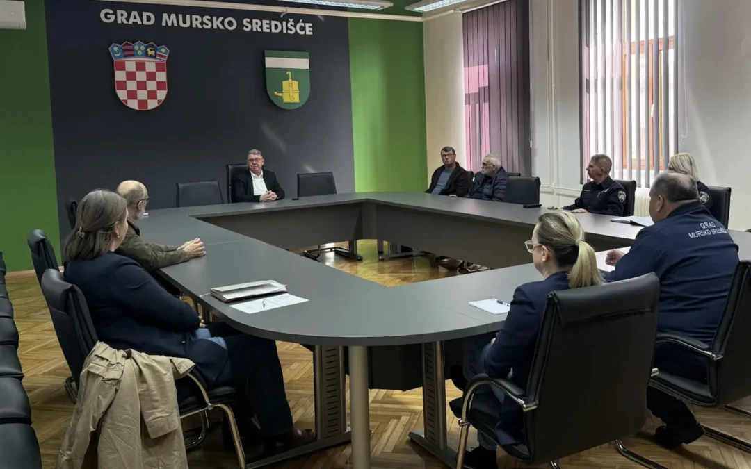 Održan sastanak Vijeća za prevenciju kriminaliteta Grada Mursko Središće