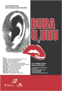 Nagrađivana komedija „Buba u uhu“ u nedjelju stiže u Centar za kulturu „Rudar“