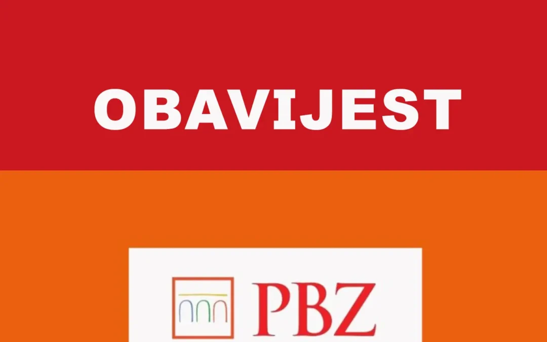 PBZ Mursko Središće – obavijest o radnom vremenu