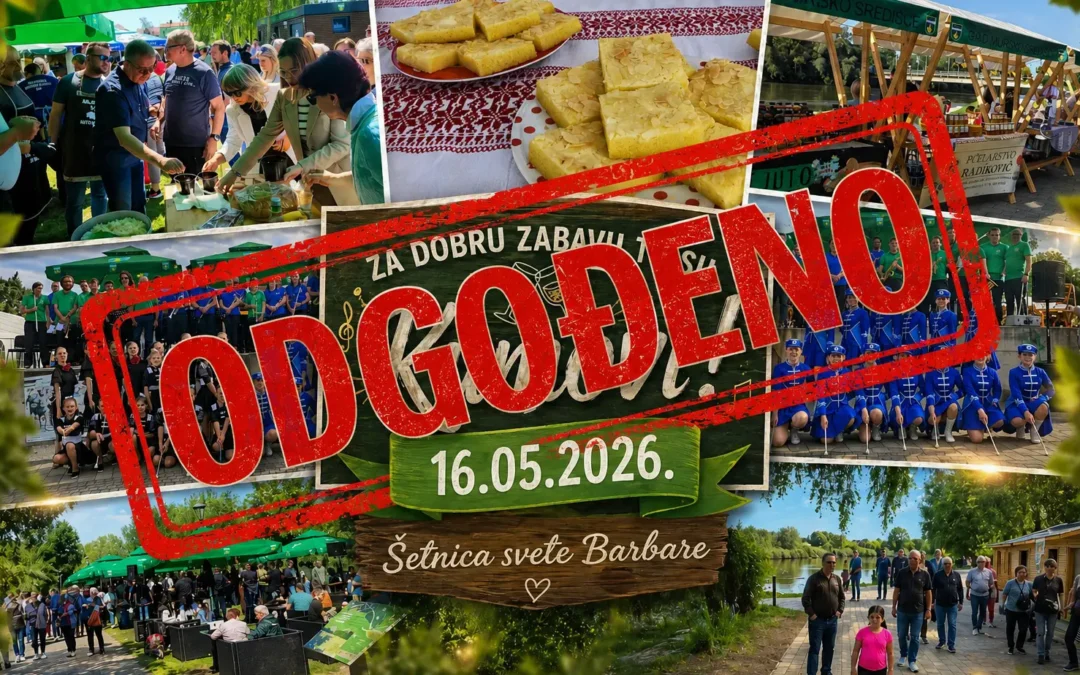Odgoda programa na Šetnici svete Barbare zbog najave lošeg vremena