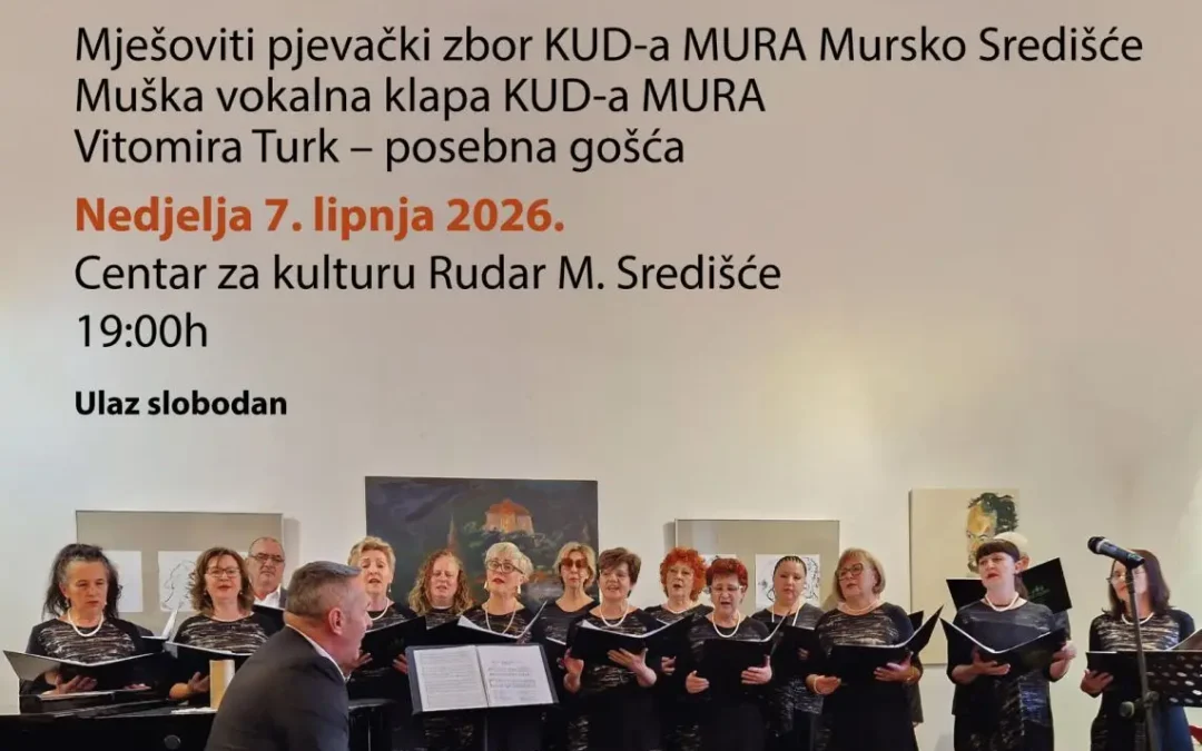 Godišnji koncert KUD-a Mura u Centru za kulturu Rudar