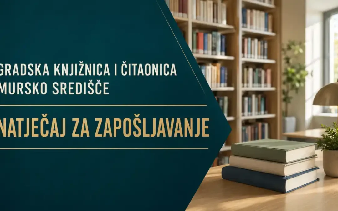 Javni natječaj za radno mjestu knjižničar/ka