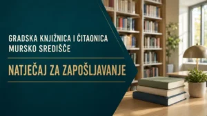 Javni natječaj za radno mjestu knjižničar/ka