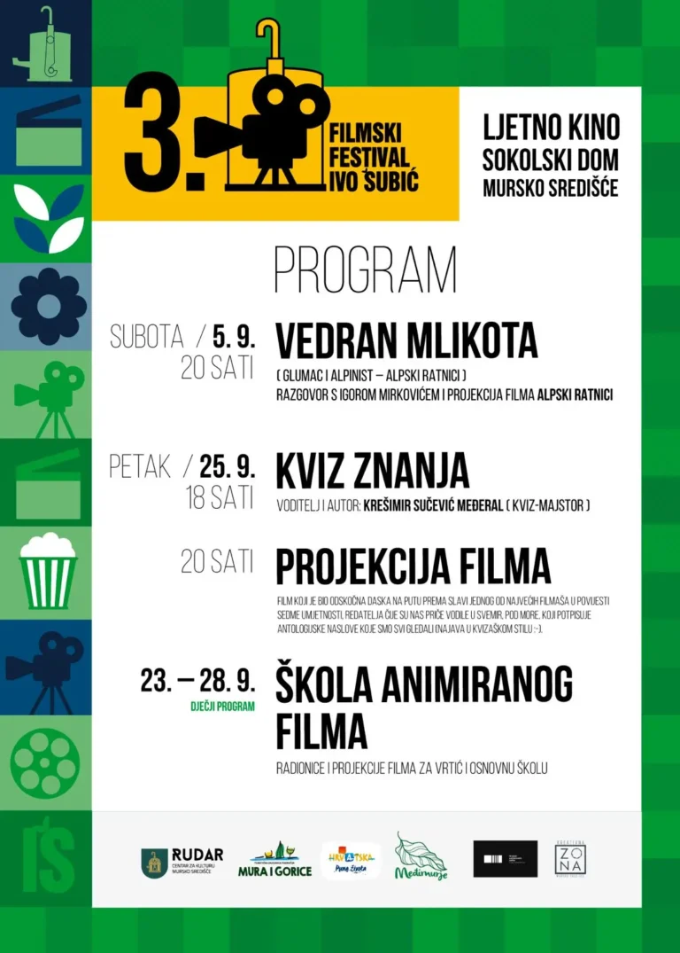 Treći filmski festival Ivo Šubić donosi dvije večeri koje se ne propuštaju