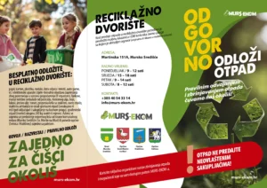 Izrađeni informativni letci o pravilnom zbrinjavanju otpada – cilj je spriječiti nepropisno odlaganje i paljenje otpada