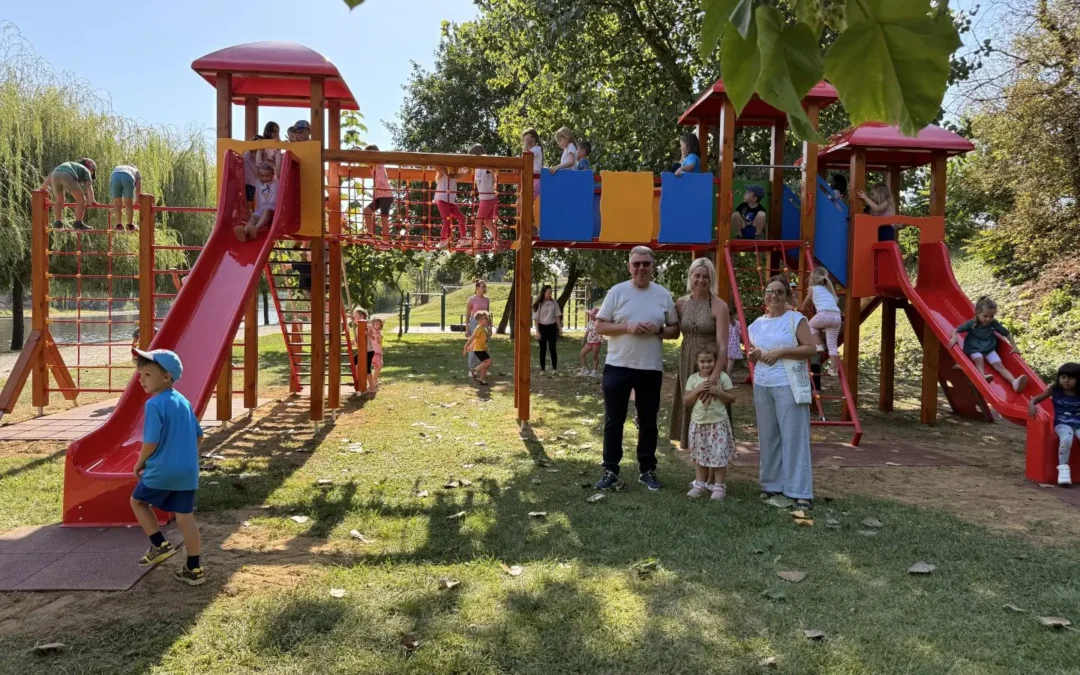 Završeni projekti dječjih igrališta – mališani prvi isprobali nove sadržaje