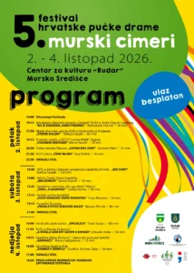 Jubilarno, 5. izdanje Festivala hrvatske pučke drame – Murski cimeri