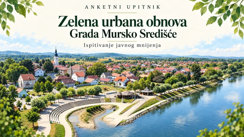 Anketni upitnik za ispitivanje javnog mnijenja o zelenoj urbanoj obnovi Grada Mursko Središće