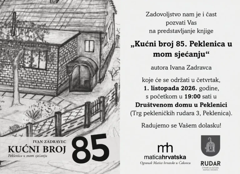 Pekleničari, dođite i ponovno upoznajte Peklenicu nekad!