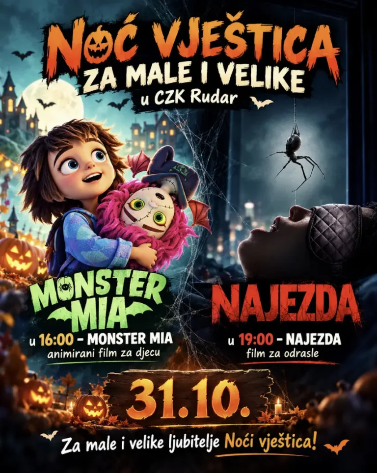 Noć vještica za male i velike u CZK Rudar